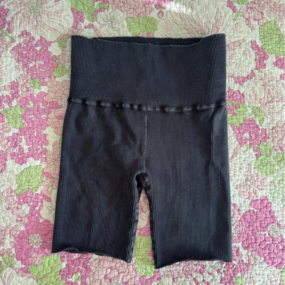 Free People Biker Shorts Black XS/S